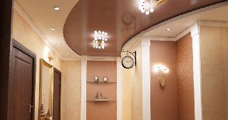 Натяжной потолок в прихожую Инта, цена от 5153 руб.